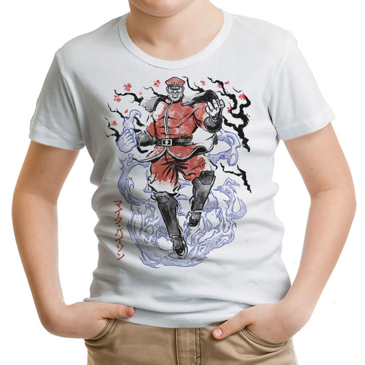 Crimson Dictator Sumi-e - Youth Apparel