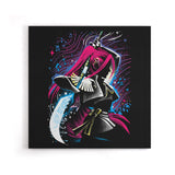 Crimson Moon - Canvas Print