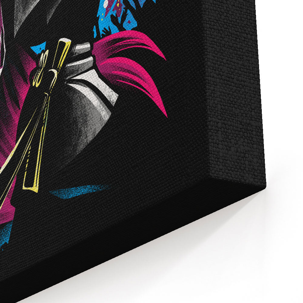 Crimson Moon - Canvas Print