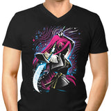 Crimson Moon - Men's V-Neck