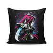 Crimson Moon - Throw Pillow