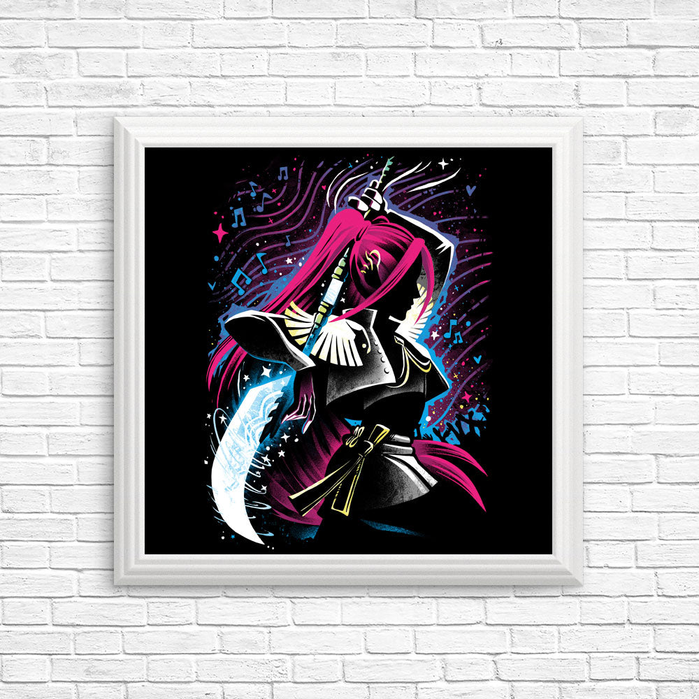 Crimson Moon - Posters & Prints