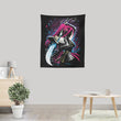 Crimson Moon - Wall Tapestry