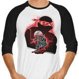 Crimson Sais - 3/4 Sleeve Raglan T-Shirt