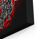 Crimson Sais - Canvas Print