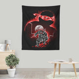 Crimson Sais - Wall Tapestry