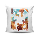 Crimson Sky - Throw Pillow