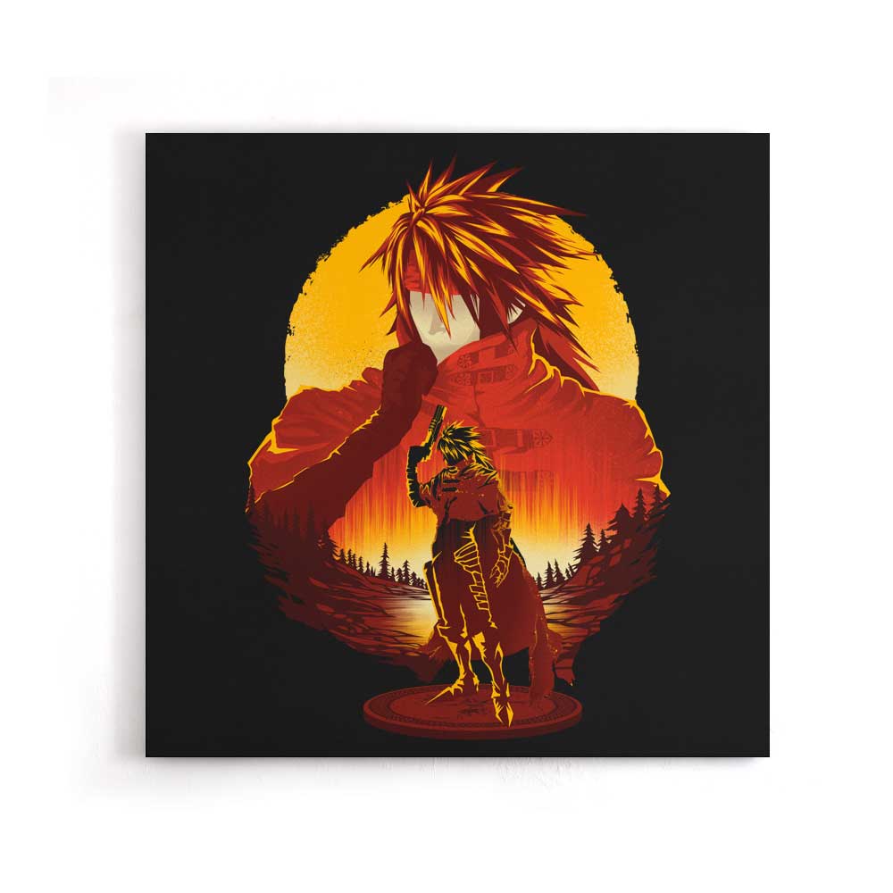 Crimson Sunset - Canvas Print