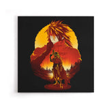 Crimson Sunset - Canvas Print