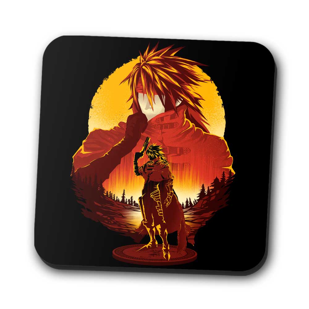 Crimson Sunset - Coasters