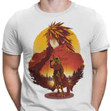 Crimson Sunset - Men's Apparel