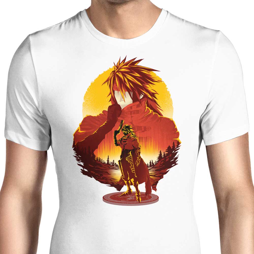 Crimson Sunset - Men's Apparel