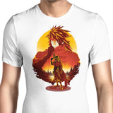 Crimson Sunset - Men's Apparel