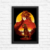 Crimson Sunset - Posters & Prints