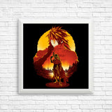 Crimson Sunset - Posters & Prints