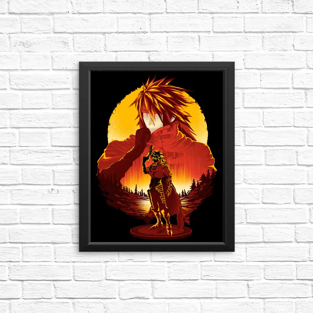 Crimson Sunset - Posters & Prints