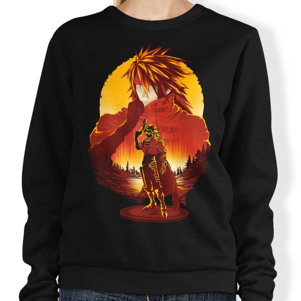 Crimson Sunset - Sweatshirt