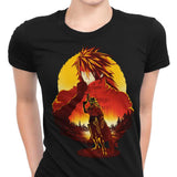 Crimson Sunset - Women's Apparel