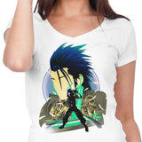 Crisis Silhouette - Women's V-Neck
