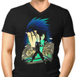 Crisis Silhouette - Men's V-Neck
