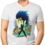 Crisis Silhouette - Men's V-Neck