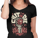 Crit or Die - Women's V-Neck