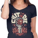 Crit or Die - Women's V-Neck