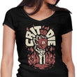 Crit or Die - Women's V-Neck