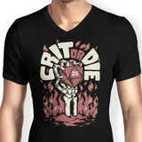 Crit or Die - Men's V-Neck