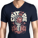 Crit or Die - Men's V-Neck