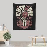 Crit or Die - Wall Tapestry