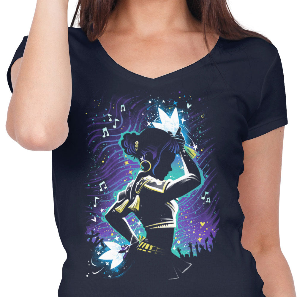 Crowned Idol - Women's V-Neck