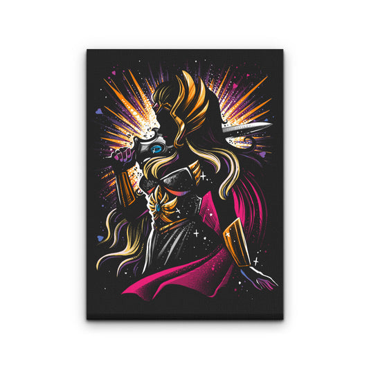 Crowned in Light - Canvas Print