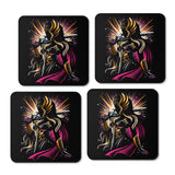 Crowned in Light - Coasters