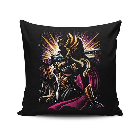 Crowned in Light - Throw Pillow