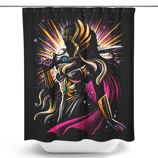 Crowned in Light - Shower Curtain