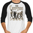 Cryptids Album - 3/4 Sleeve Raglan T-Shirt