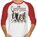 Cryptids Album - 3/4 Sleeve Raglan T-Shirt