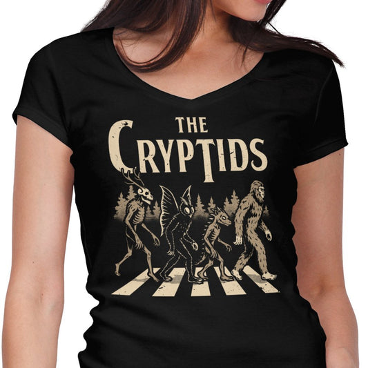 Cryptids Album - Women's V-Neck