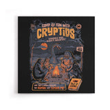 Cryptids Camp - Canvas Print
