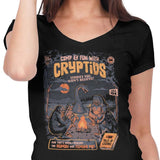 Cryptids Camp - Women's V-Neck