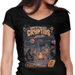 Cryptids Camp - Women's V-Neck