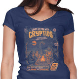 Cryptids Camp - Women's V-Neck