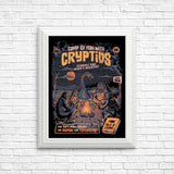 Cryptids Camp - Posters & Prints