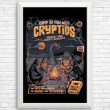 Cryptids Camp - Posters & Prints