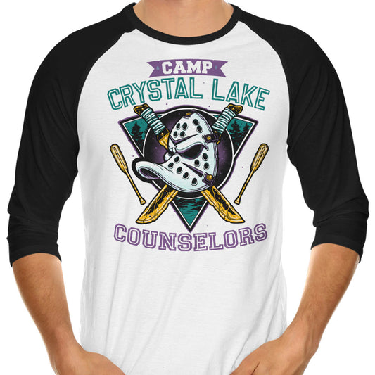 Crystal Lake Ducks - 3/4 Sleeve Raglan T-Shirt