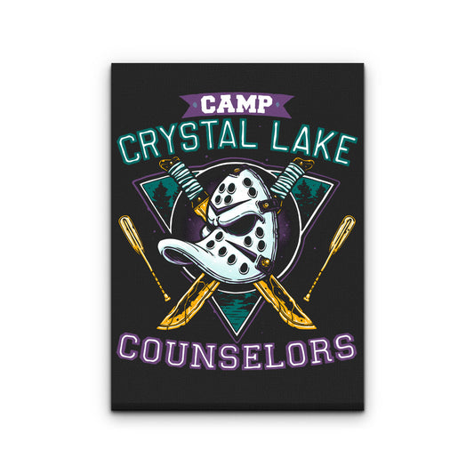 Crystal Lake Ducks - Canvas Print