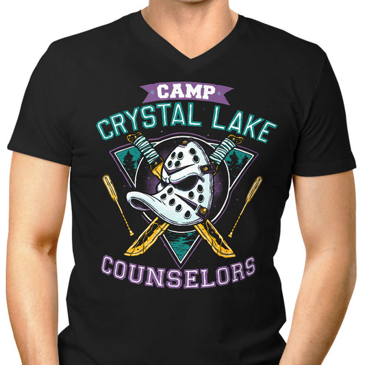 Crystal Lake Ducks - Men's V-Neck