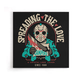 Crystal Lake Lover - Canvas Print