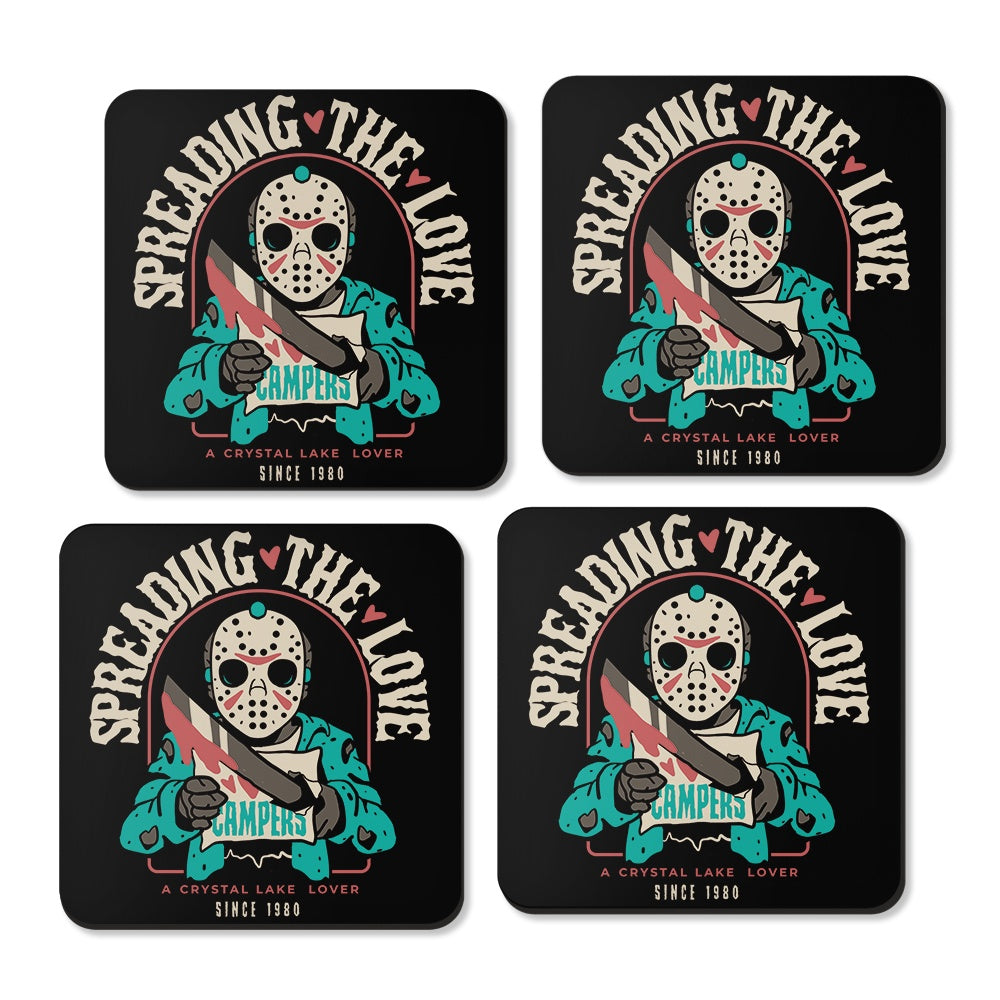 Crystal Lake Lover - Coasters